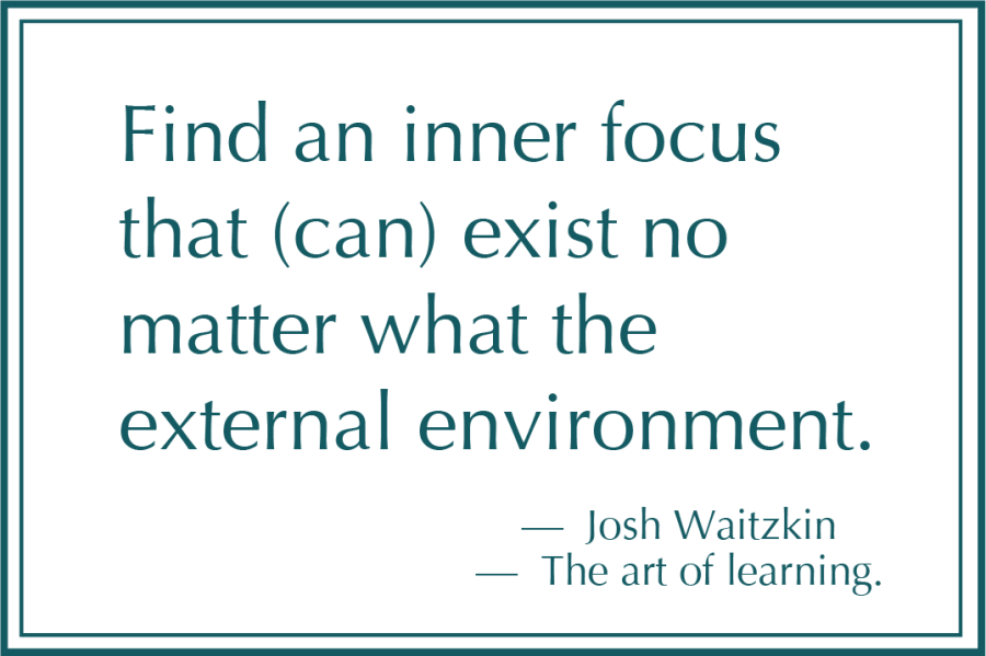 The Art of Learning, Josh Waitzkin